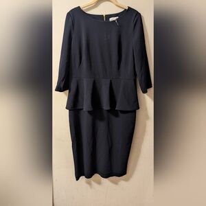 Calvin Klein Midnight Blue Plus Size Dress